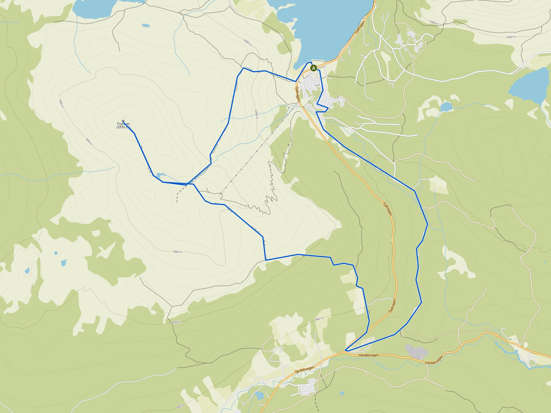 The best hikes from bus stations around Tesse | Komoot